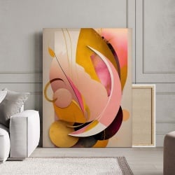 Tablou Canvas Modern Abstract - 3D Abstract tulip - Img 3