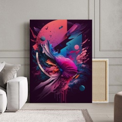 Tablou Canvas Modern Abstract - 3D Underwater fantasy