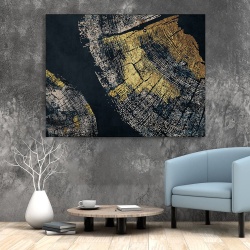 Tablou Canvas Modern Abstract - Abstract tree section - Img 3