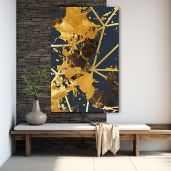 Tablou canvas - Rusty Gold on Navy (ZAZ 020) - Img 4