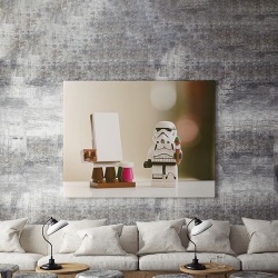 Tablou Canvas Stormtrooper Lego - Img 3
