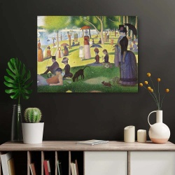 Tablou Canvas "Sunday Afternoon on the Island of Grande Jatte" - Img 2