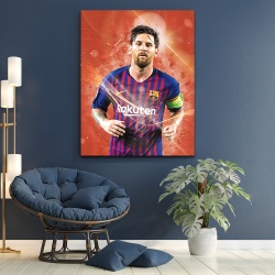 Tablou Fotbalisti Lionel Messi 2, 30 x 40 cm, - Oferta - - Img 2