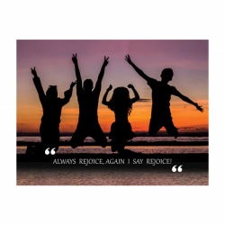 Tablou Inspirational - Rejoice! - Img 3