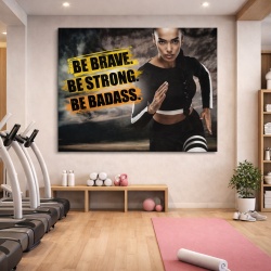 Tablou Motivational - Be badass