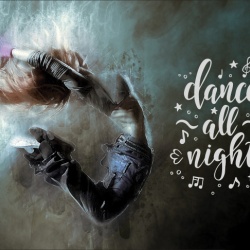 Tablou Motivational - Dance All Night - Img 3