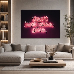 Tablou Motivational - Don't Just Take