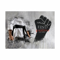 Tablou Motivational - Find the fighter in you - Img 4