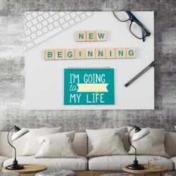 Tablou Motivational - Going To Change My Life - Img 4