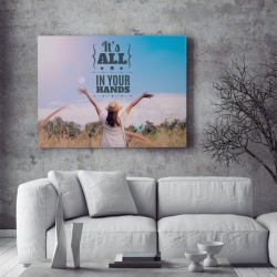 Tablou Motivational - It's In Your Hands - Img 3