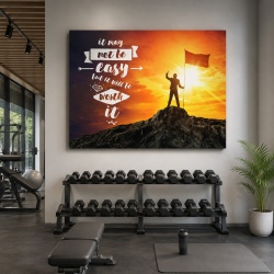 Tablou Motivational - It Will Be Worth It