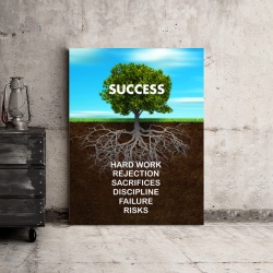 Tablou Motivational - Success Tree - Img 2