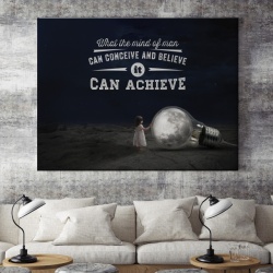 Tablou Motivational - What Mind Can Achieve - Img 4