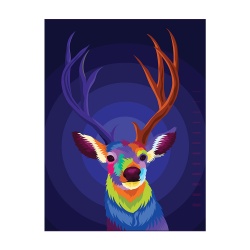 Tablou Pop art deer - Img 3