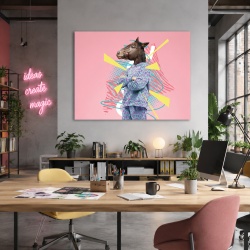 Tablou Urban modern horse
