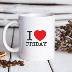 Cana cu Mesaj I Love Friday - Img 4