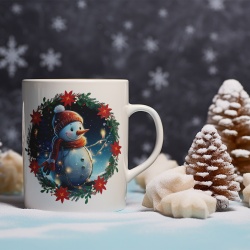 Cana De Craciun - Baby Snowman (mesaj personalizat) - Img 3