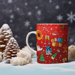 Cana De Craciun - Christmas Holidays Doodle - Img 2