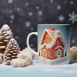 Cana De Craciun - Gingerbread House Comet - Img 2