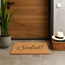 Covor de intrare personalizat - 60x40cm - Salut