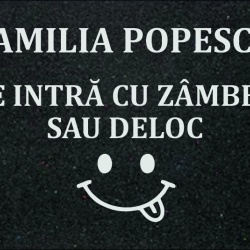 Covor de intrare personalizat - 60x40cm - Se intra cu zambet sau deloc - Img 3