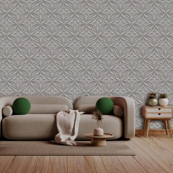Fototapet 3D - Floral Shapes Pattern 3D033 - Img 3