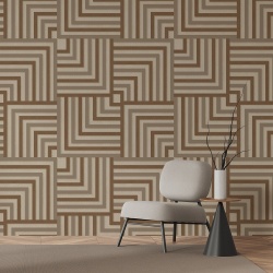 Fototapet Abstract - Retro Maze (Geometric 167) - Img 3