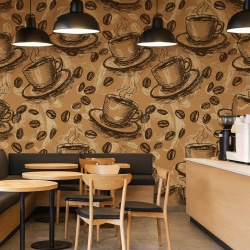 Fototapet Cescute de cafea (Casual 067)