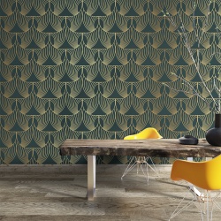 Fototapet - Golden art deco 2 (FTD1000304) - Img 2
