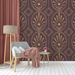 Fototapet - Golden art deco 8 (FTD1000310)