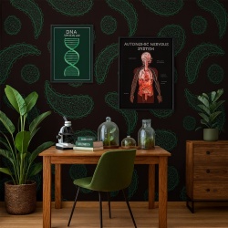 Fototapet Green Cells (Casual 122)