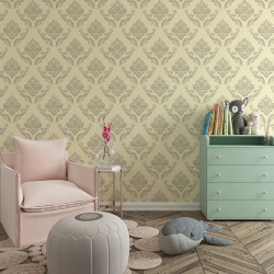 Fototapet Ornamente florale gri (Arabesque 001) - Img 2
