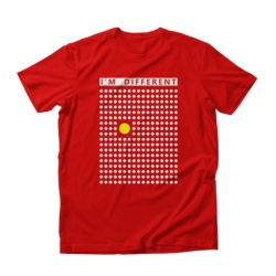 Imprimeu Tricou I am different - Img 3