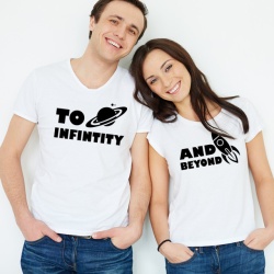 Set Imprimeu Tricouri - To infinity and back