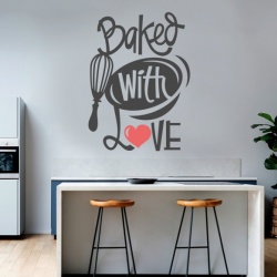 Sticker Bucatarie - Baked with love