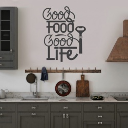 Sticker Bucatarie - Good food, good life (bottle opener) - Img 4
