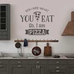 Sticker Bucatarie - I am pizza - Img 3