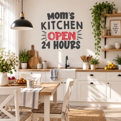 Sticker Bucatarie - Mom's kitchen