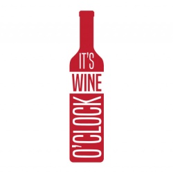 Sticker Bucatarie - Wine o'clock bottle 2 - Img 2