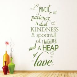 Sticker De Perete A Pinch Of Patience - Img 2