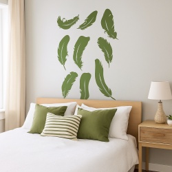 Sticker De Perete Feather Bird