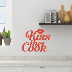 Sticker De Perete - Kiss The Cook - Img 2