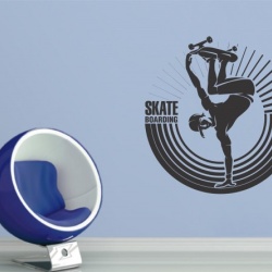 Sticker De Perete Skater - Img 2