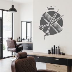 Sticker Frizerie (royal)