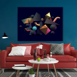 Tablou 3D abstract objects