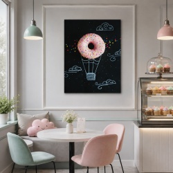 Tablou Bucatarie - Donut Balloon