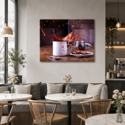 Tablou Bucatarie - Splash Breakfast