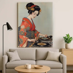 Tablou Canvas - DJ Geisha - Img 3
