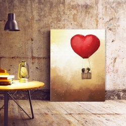 Tablou Canvas Flying Kiss