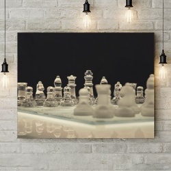 Tablou Canvas Glass Chess - Img 3